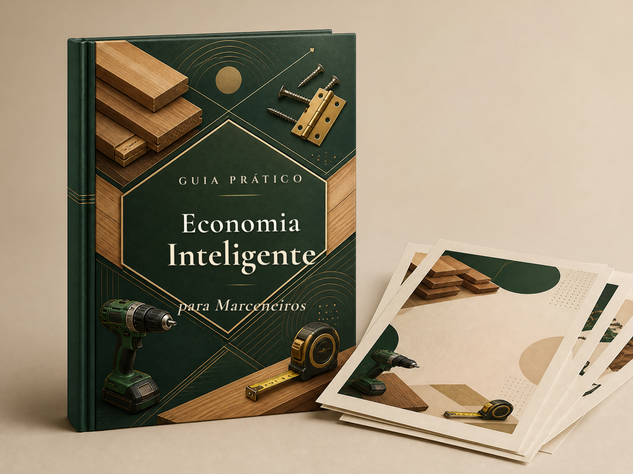 Capa do Guia de Economia Inteligente para Marceneiros